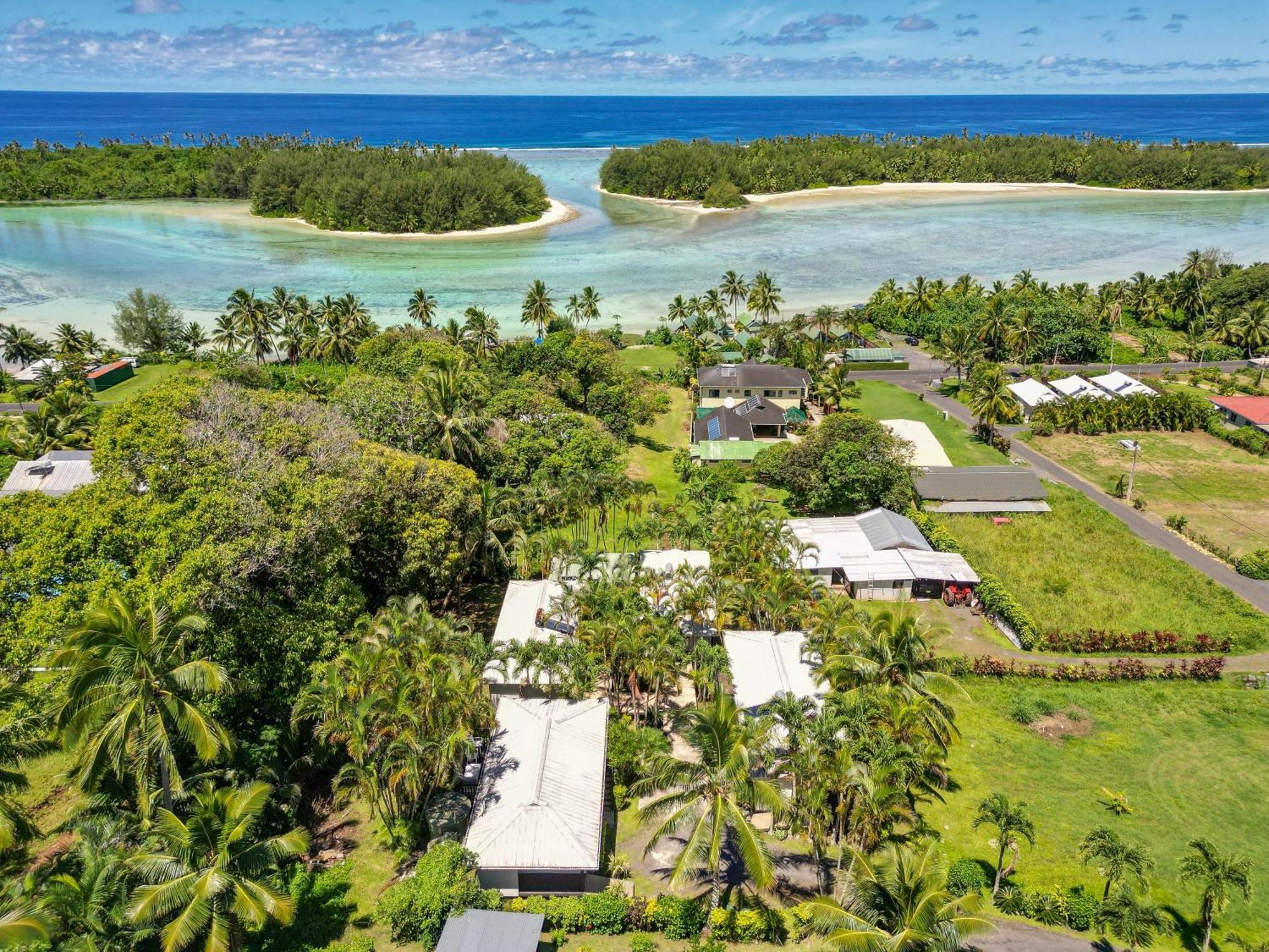 Muri Lagoon View Bungalows - Hillside Bungalow ラロトンガ島 エクステリア 写真