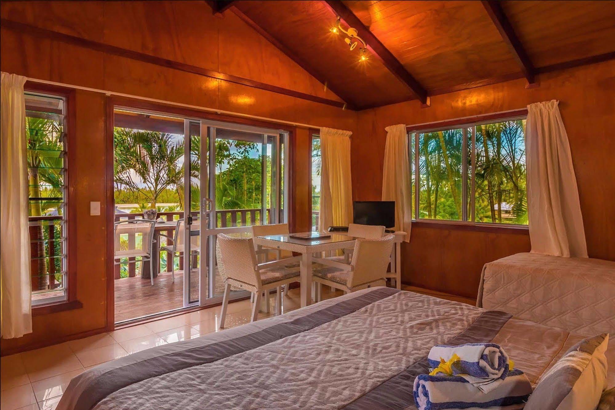Muri Lagoon View Bungalows - Hillside Bungalow ラロトンガ島 エクステリア 写真