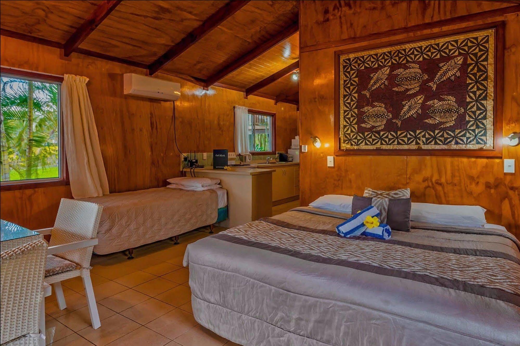 Muri Lagoon View Bungalows - Hillside Bungalow ラロトンガ島 エクステリア 写真